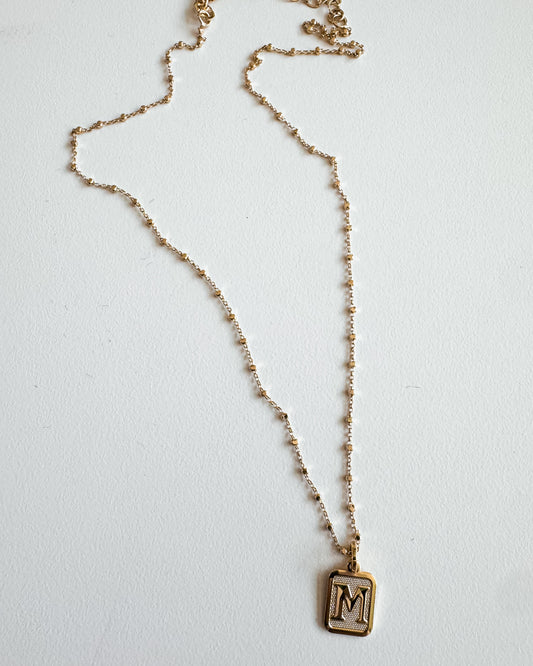PREORDER!! initial necklace
